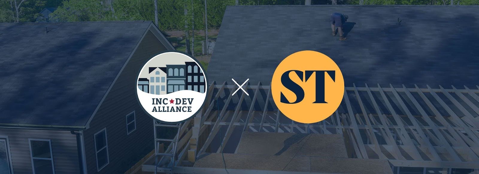 Logo of IncDev and Stong Towns collaboration